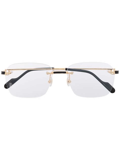 wholesale cartier glasses eyeglasses frames|cartier rimless glasses frames.